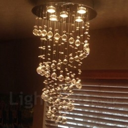5 luci moderno cristallo soffitto lampadario lampadario illuminazione lampade da interno