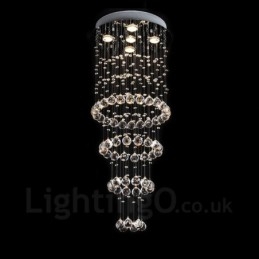 5 luci moderno cristallo soffitto lampadario lampadario illuminazione lampade da interno
