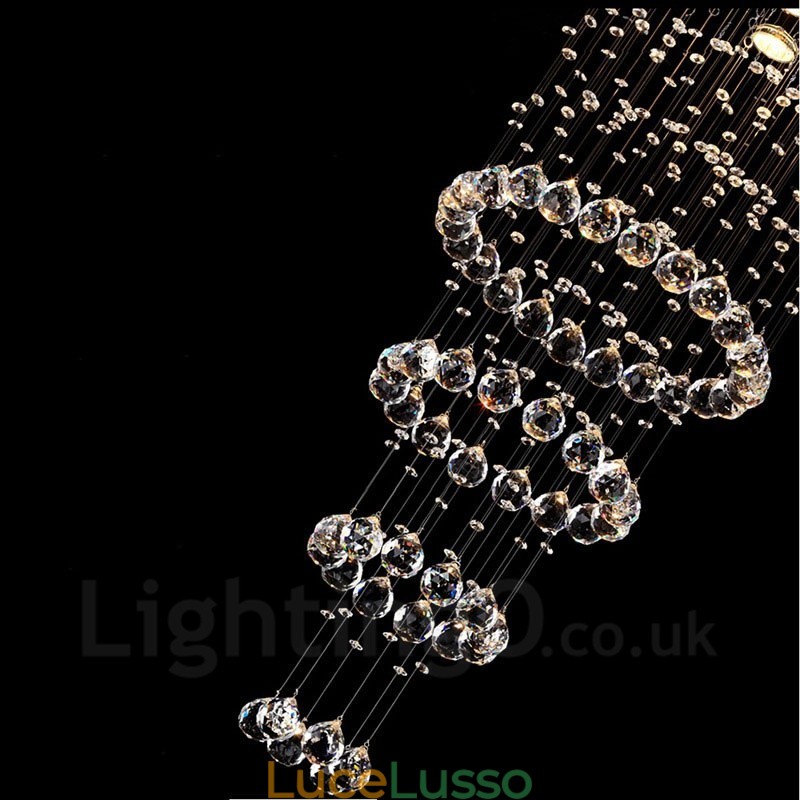 5 luci moderno cristallo soffitto lampadario lampadario illuminazione lampade da interno