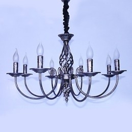 Retro Designers Stile Candela Altri Lampadari in Metallo