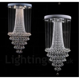 Lampadario moderno a sospensione in cristallo da soffitto a 9 luci, lampadario per interni, lampade e apparecchi di illuminazione