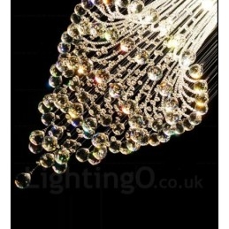 Lampadario moderno a sospensione in cristallo da soffitto a 9 luci, lampadario per interni, lampade e apparecchi di illuminazione