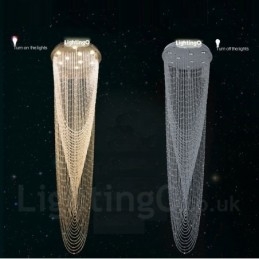 Lampadario moderno a sospensione in cristallo da soffitto a 9 luci, lampadario per interni, lampade e apparecchi di illuminazione