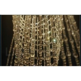 Lampadario moderno a sospensione in cristallo da soffitto a 9 luci, lampadario per interni, lampade e apparecchi di illuminazione