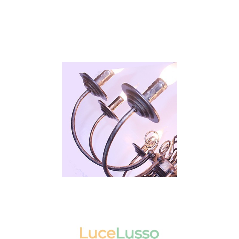Retro Designers Stile Candela Altri Lampadari in Metallo