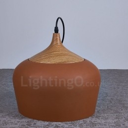 Lampada a sospensione moderna e contemporanea a 1 luce con paralume bianco rosso blu