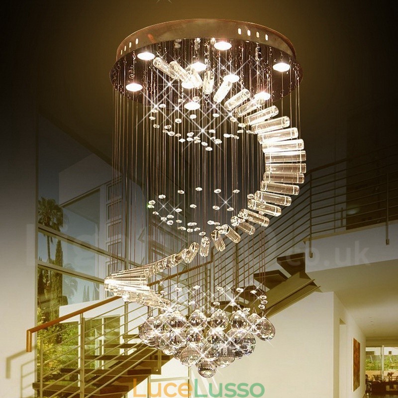 9 luci moderne K9 cristallo soffitto lampadario lampadario illuminazione lampade da interno