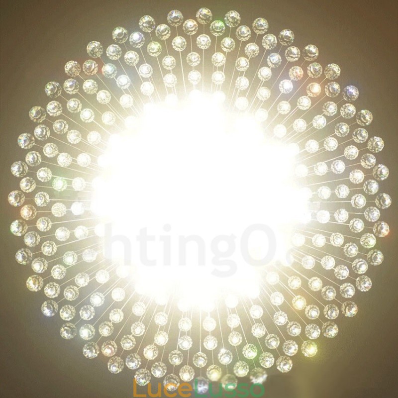21 luci moderne K9 cristallo soffitto lampadario lampadario illuminazione lampade da interno