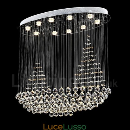 10 luci moderne K9 cristallo soffitto lampadario lampadario illuminazione lampade da interno 10 luci moderne K9 cristallo soffitto lampadario lampadario illuminazione lampade da interno