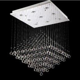 9 luci moderne K9 cristallo soffitto lampadario lampadario illuminazione lampade da interno