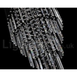 5 luci moderne K9 cristallo soffitto lampadario lampadario illuminazione lampade da interno