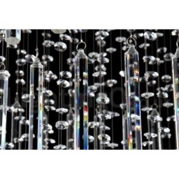 5 luci moderne K9 cristallo soffitto lampadario lampadario illuminazione lampade da interno
