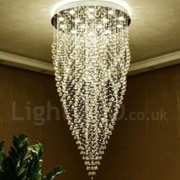 15 luci moderne K9 cristallo soffitto lampadario lampadario illuminazione lampade da interno