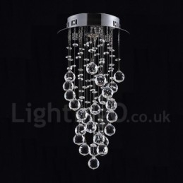 1 luce moderna K9 cristallo soffitto lampadario lampadario illuminazione lampade da interno