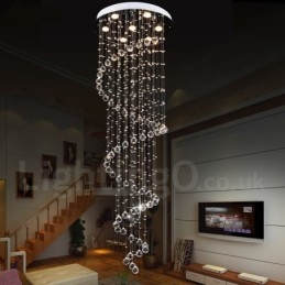 7 luci moderne K9 cristallo soffitto lampadario lampadario illuminazione lampade da interno