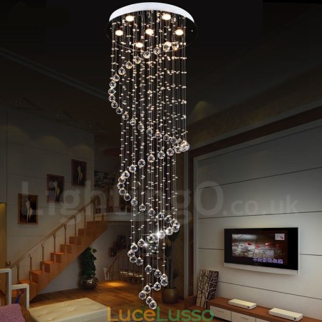 7 luci moderne K9 cristallo soffitto lampadario lampadario illuminazione lampade da interno 7 luci moderne K9 cristallo soffitto lampadario lampadario illuminazione lampade da interno
