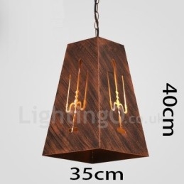 Lampada a sospensione retrò vintage da 1 luce, lampada a sospensione da casa e caffetteria