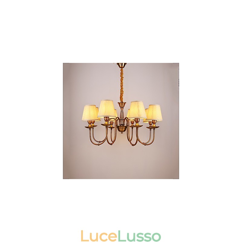 Lampadario moderno contemporaneo in metallo