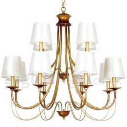 Lampadario a candela in stile mediterraneo rustico e contemporaneo moderno a 12 luci