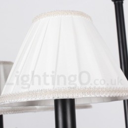 Lampadario in stile rustico retrò a 6 luci