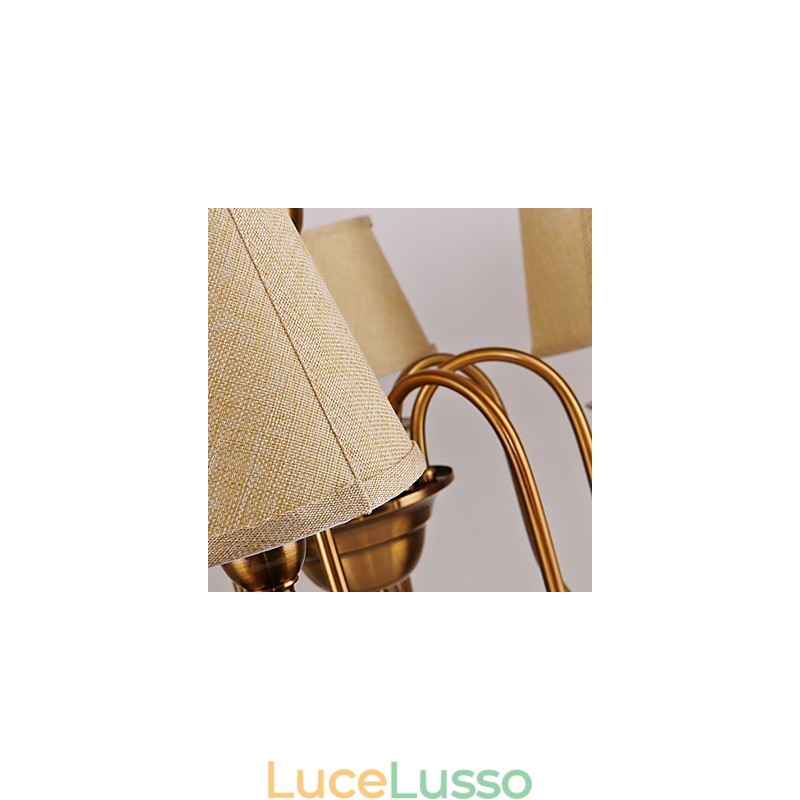 Lampadario moderno contemporaneo in metallo