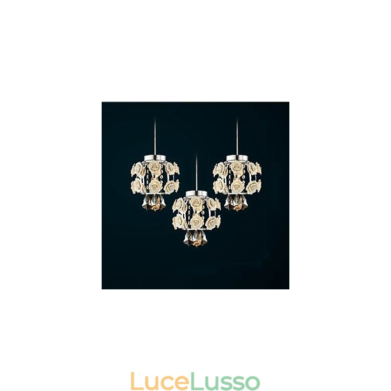 Lampadario di cristallo