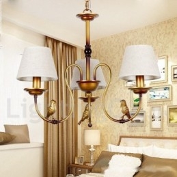 Lampadario a 3 luci in stile rustico retrò moderno contemporaneo