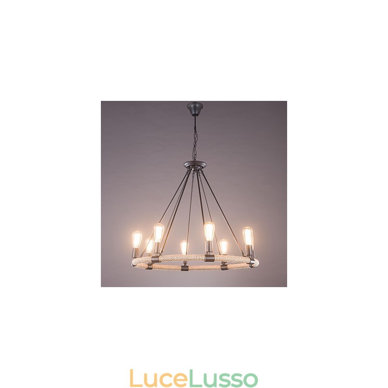 Pendente Tradizionale Classico Rustico Lodge Vintage Retro Letto Sala da pranzo