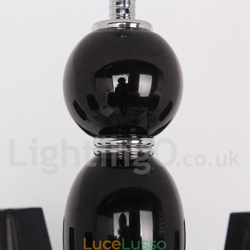 Lampadario a 8 luci in stile candela in cristallo K9 bianco contemporaneo