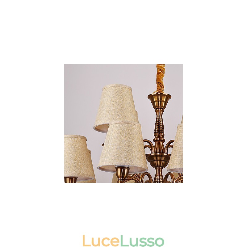Lampadario moderno contemporaneo in metallo