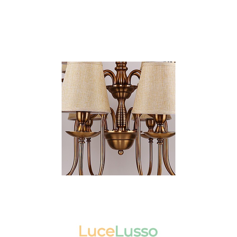 Lampadario moderno contemporaneo in metallo