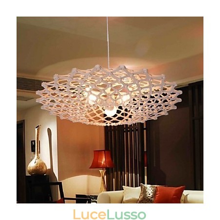 Lampadario in legno d'epoca Lampadario in legno d'epoca