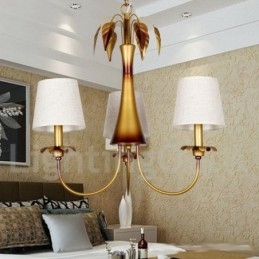 Lampadario a 3 luci in stile rustico moderno e contemporaneo