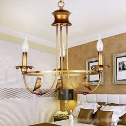Lampadario in stile retrò a 3 luci