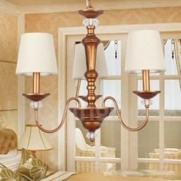 Lampadario in stile retrò a 3 luci