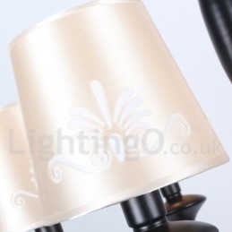 Lampadario a 8 luci in stile candela