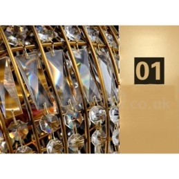 Lampadario moderno a sospensione in cristallo K9 Globe, lampadario per interni, lampade e apparecchi di illuminazione