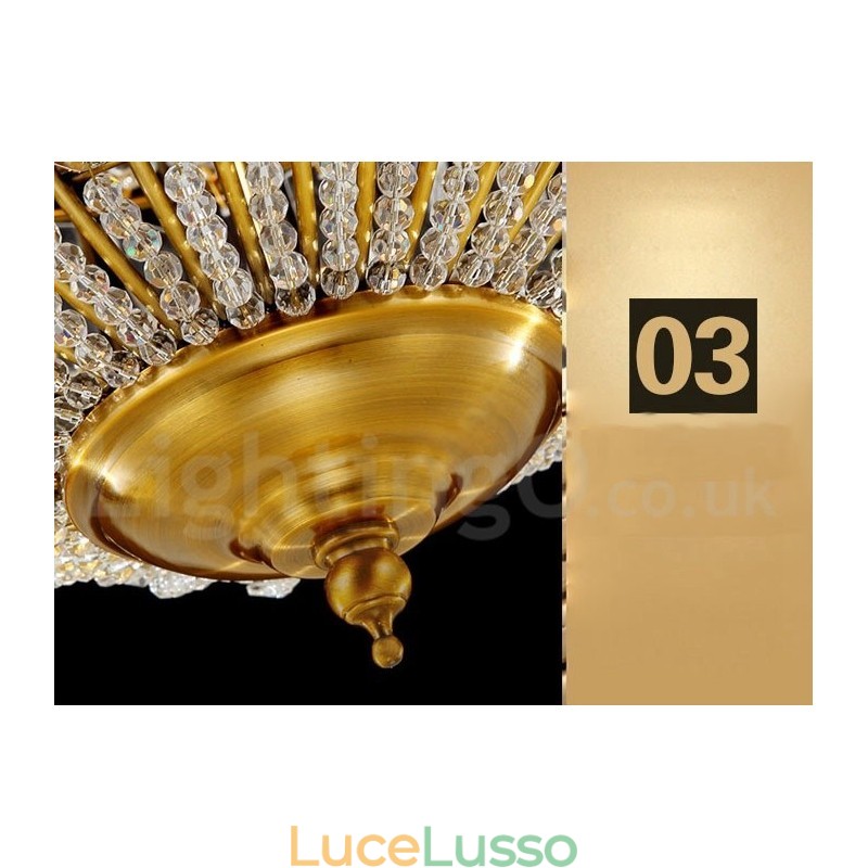 Lampadario moderno a sospensione in cristallo K9 Globe, lampadario per interni, lampade e apparecchi di illuminazione