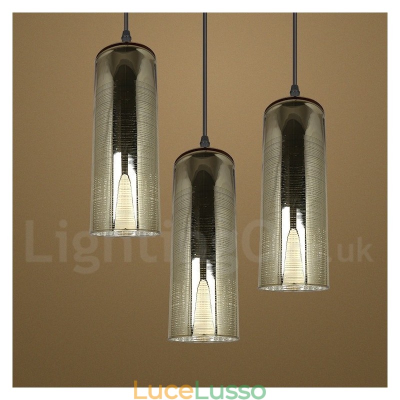 Lampada a sospensione in vetro europeo Lampada a sospensione Lounge