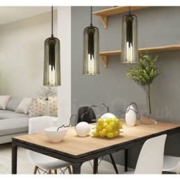 Lampada a sospensione in vetro europeo Lampada a sospensione Lounge