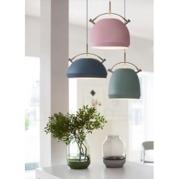 Lampada a sospensione da caffè moderna e contemporanea in stile nordico da 1 luce