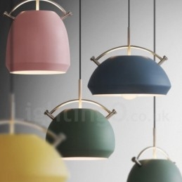 Lampada a sospensione da caffè moderna e contemporanea in stile nordico da 1 luce