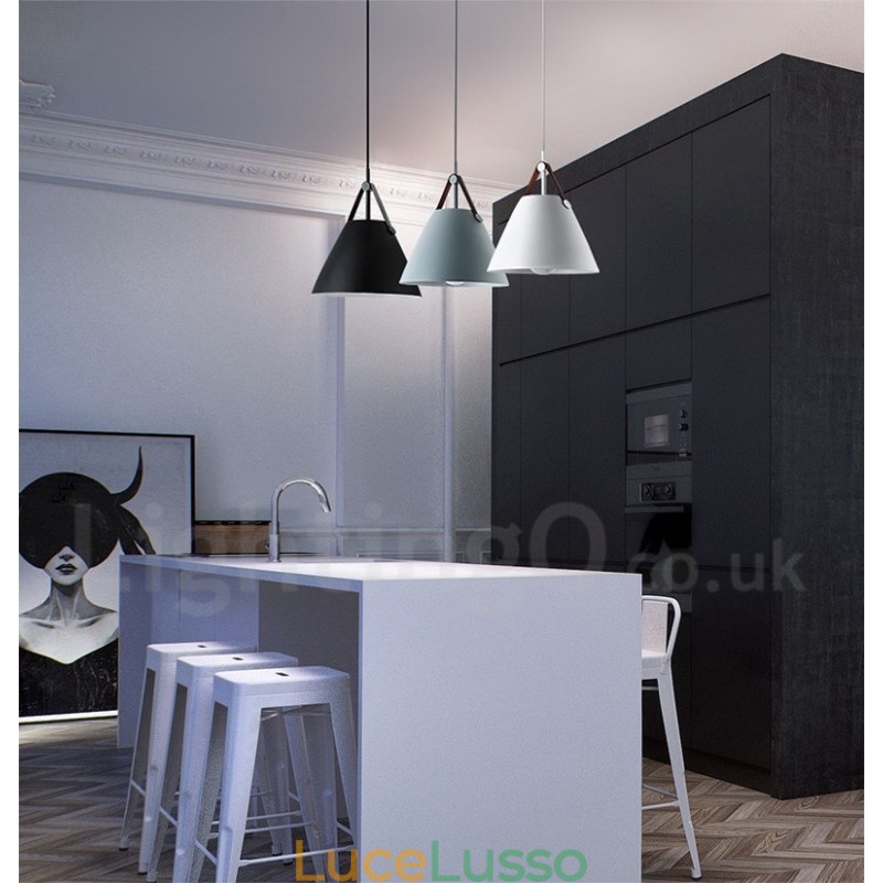 Lampada a sospensione vintage in stile nordico con 1 luce