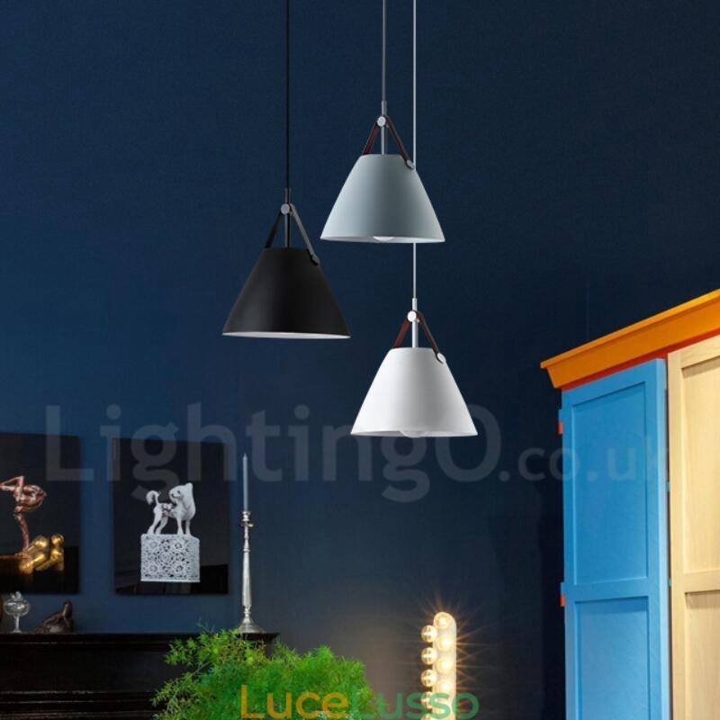 Lampada a sospensione vintage in stile nordico con 1 luce