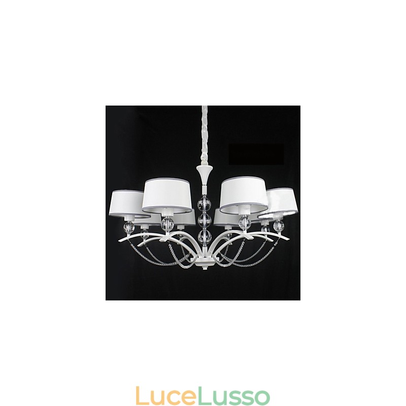 Lampadario di cristallo Lampadario Azabu 8 luci