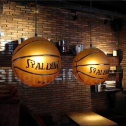 1 luce vintage moderna contemporanea lampada a sospensione con paralume in vetro da basket