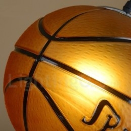 1 luce vintage moderna contemporanea lampada a sospensione con paralume in vetro da basket