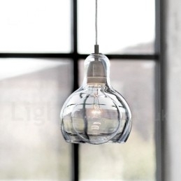 Lampada a sospensione moderna in vetro contemporaneo in stile nordico da 1 luce