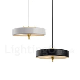 Lampada a sospensione moderna contemporanea di lusso con paralume in vetro