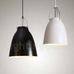 Lampada a sospensione moderna e contemporanea in lega di alluminio con paralume in lega di alluminio